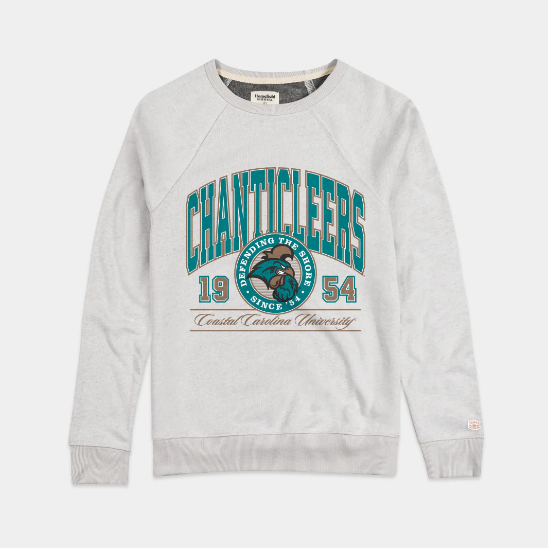 Coastal Carolina Chanticleers 1954 Retro Crewneck