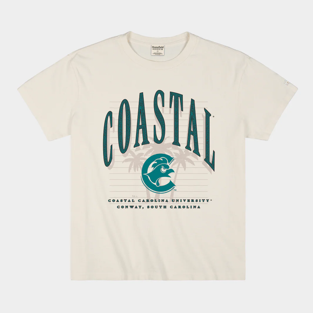 Coastal Carolina Chanticleers 1988 Logo Heavyweight Tee