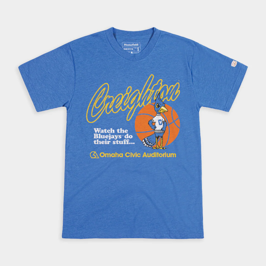 Creighton Basketball Omaha Civic Auditorium Tee
