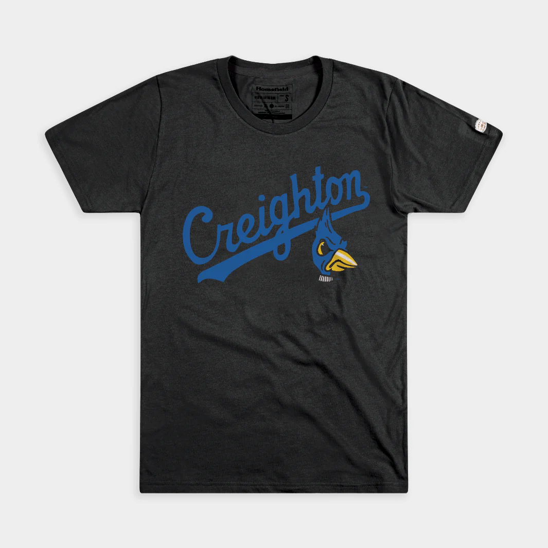 Creighton Bluejays Script 1972 Logo Tee