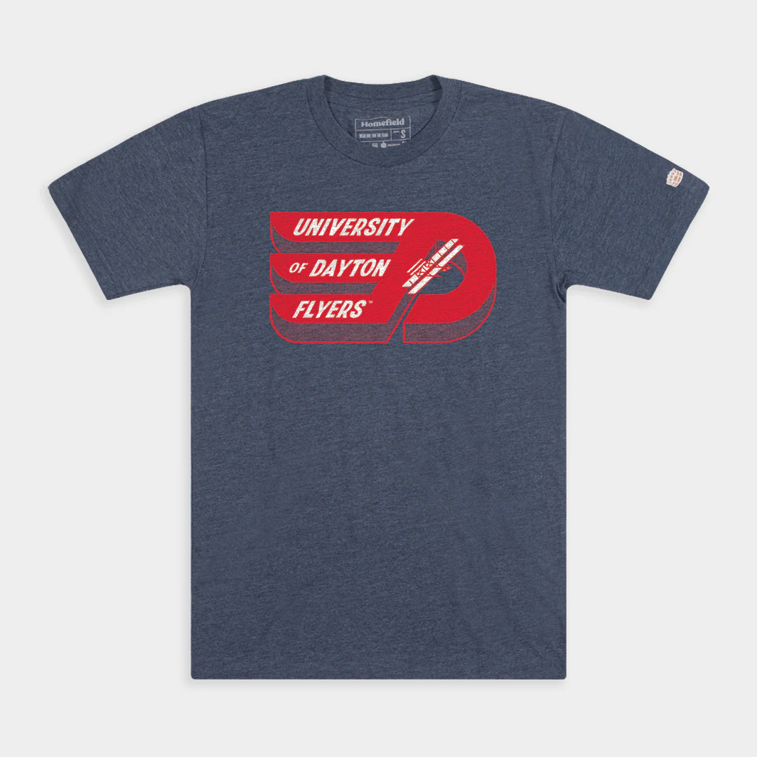 Dayton Flyers 1974 Vintage Logo Tee