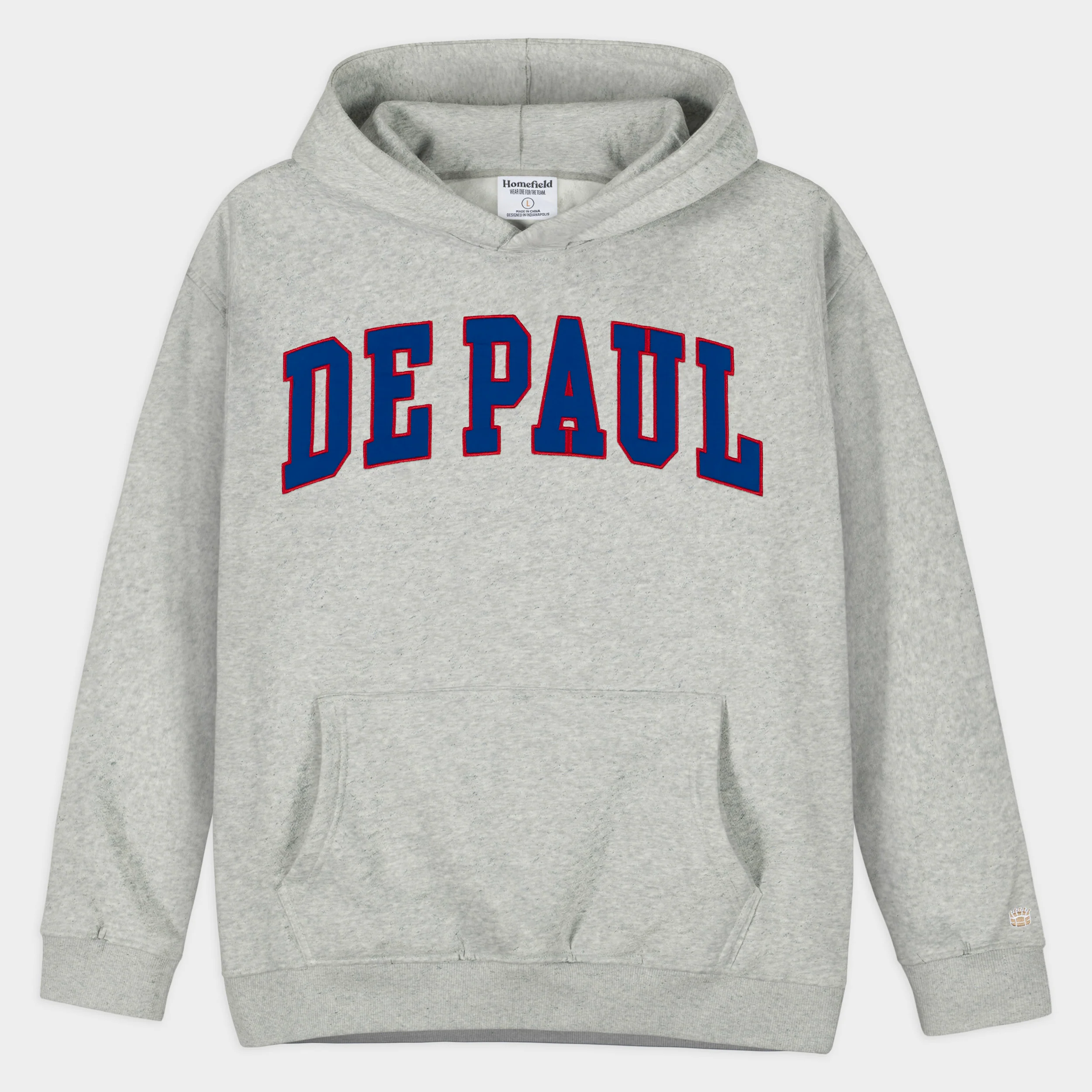DePaul Blue Demons 1980s Applique Heavyweight Hoodie
