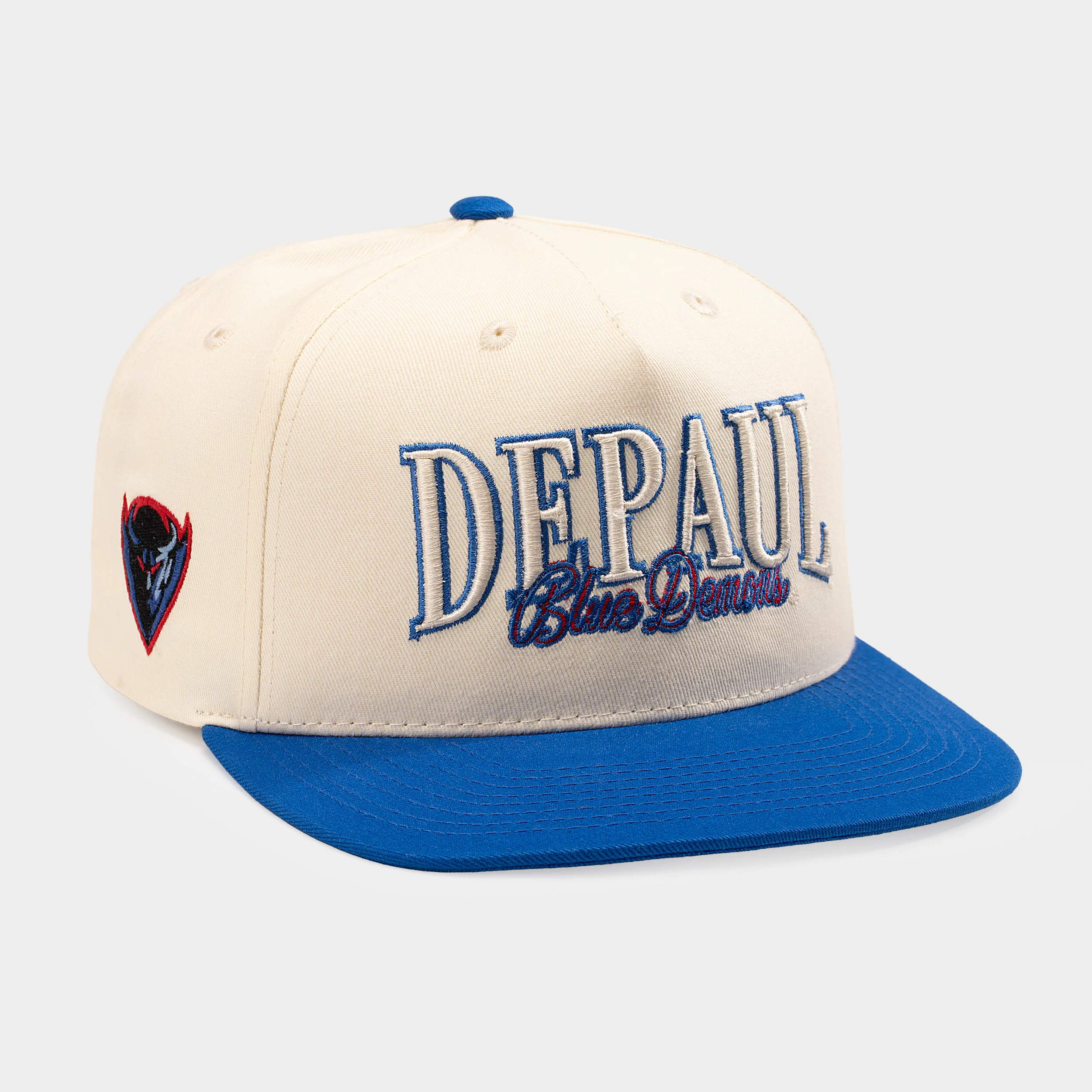 DePaul Blue Demons Two-Tone Snapback Hat - Image 2