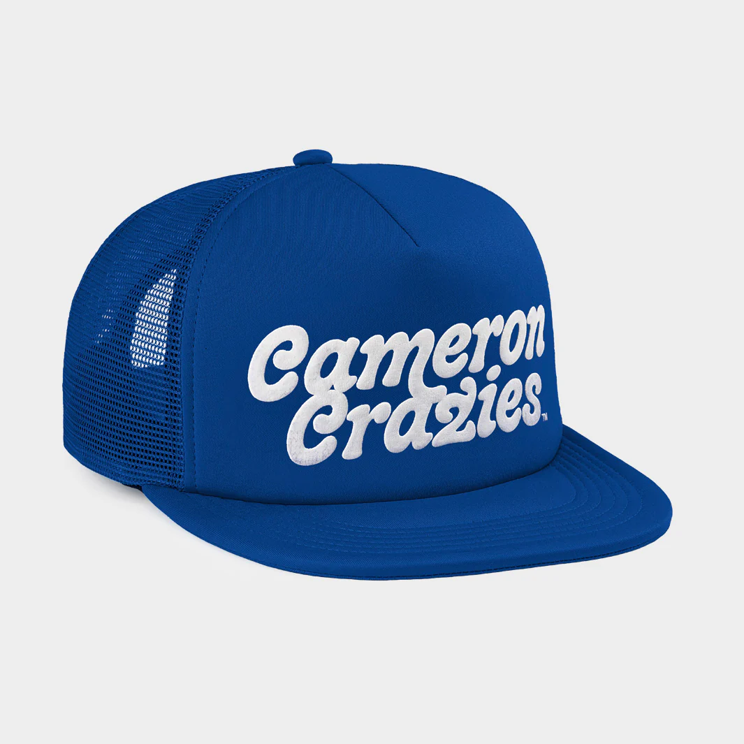 Duke "Cameron Crazies" Puff Ink Trucker Hat - Image 2