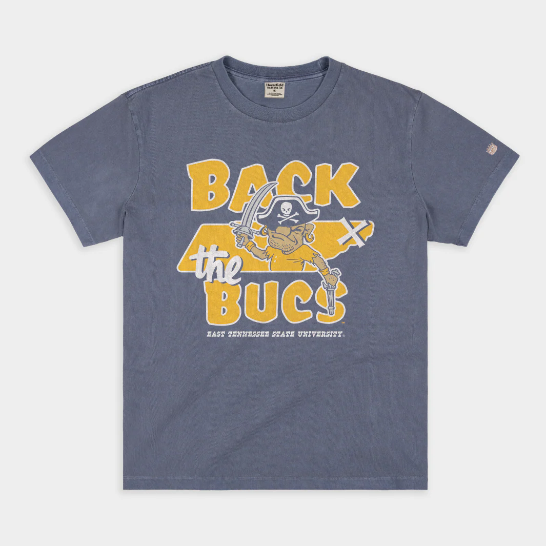 ETSU "Back the Bucs" Vintage Heavyweight Tee