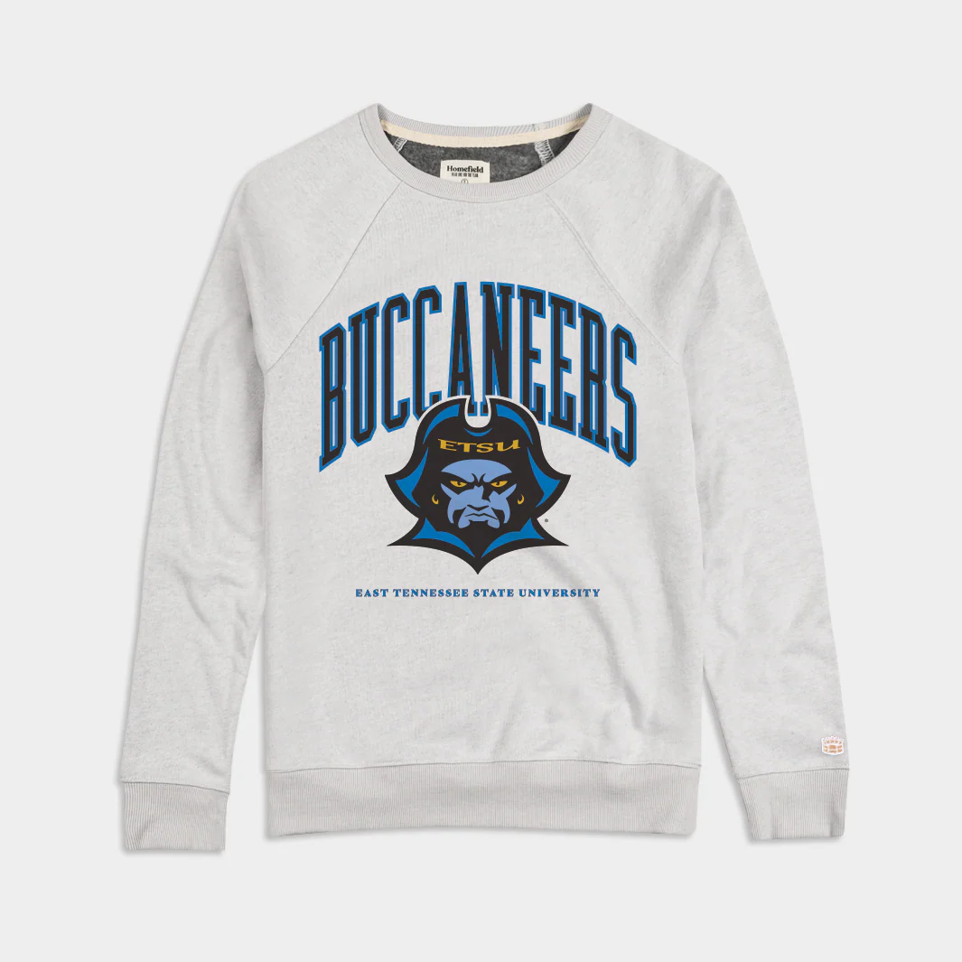 ETSU Buccaneers 2007 Retro Logo Crewneck
