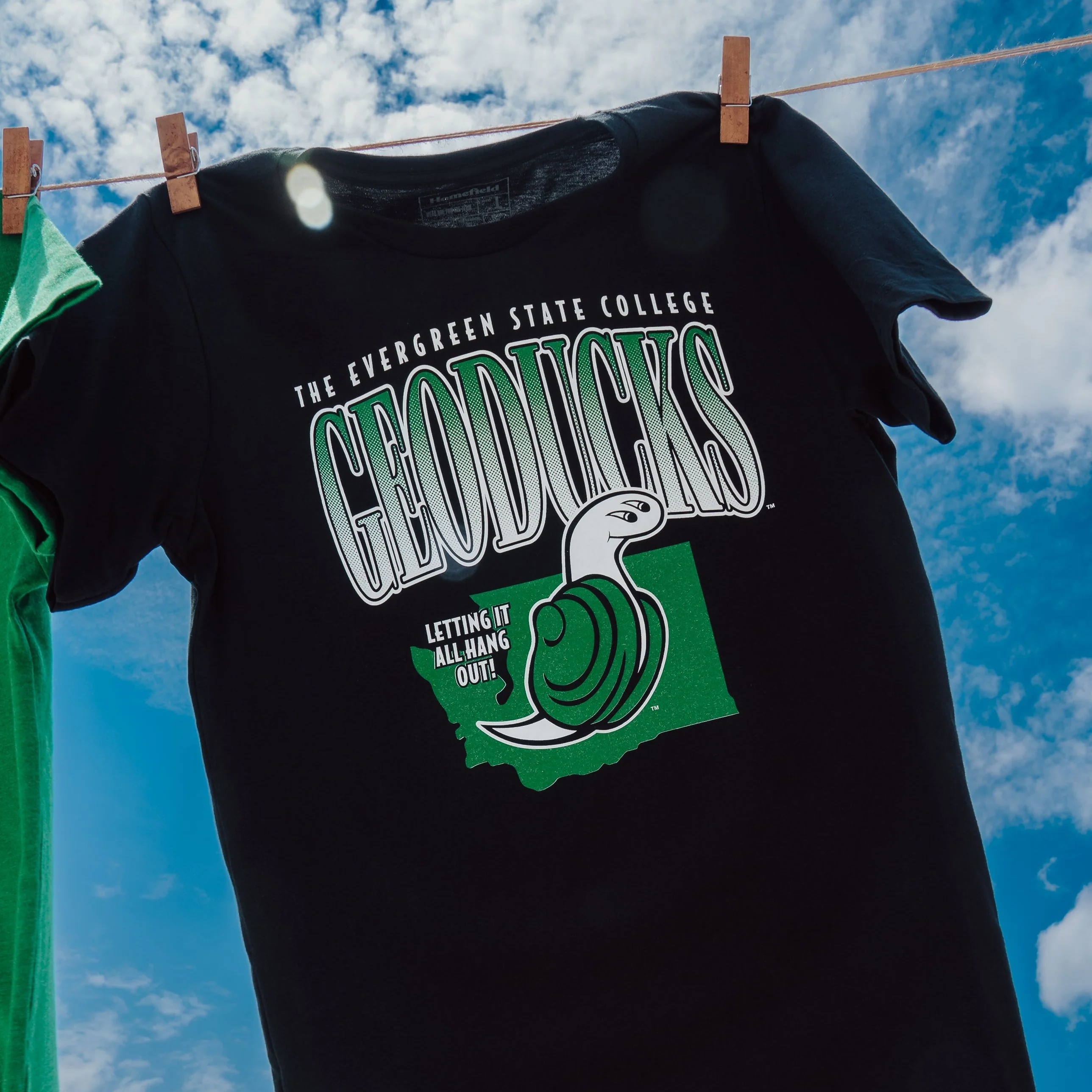 The Evergreen State College Geoducks '90s-Inspired Tee - Image 2