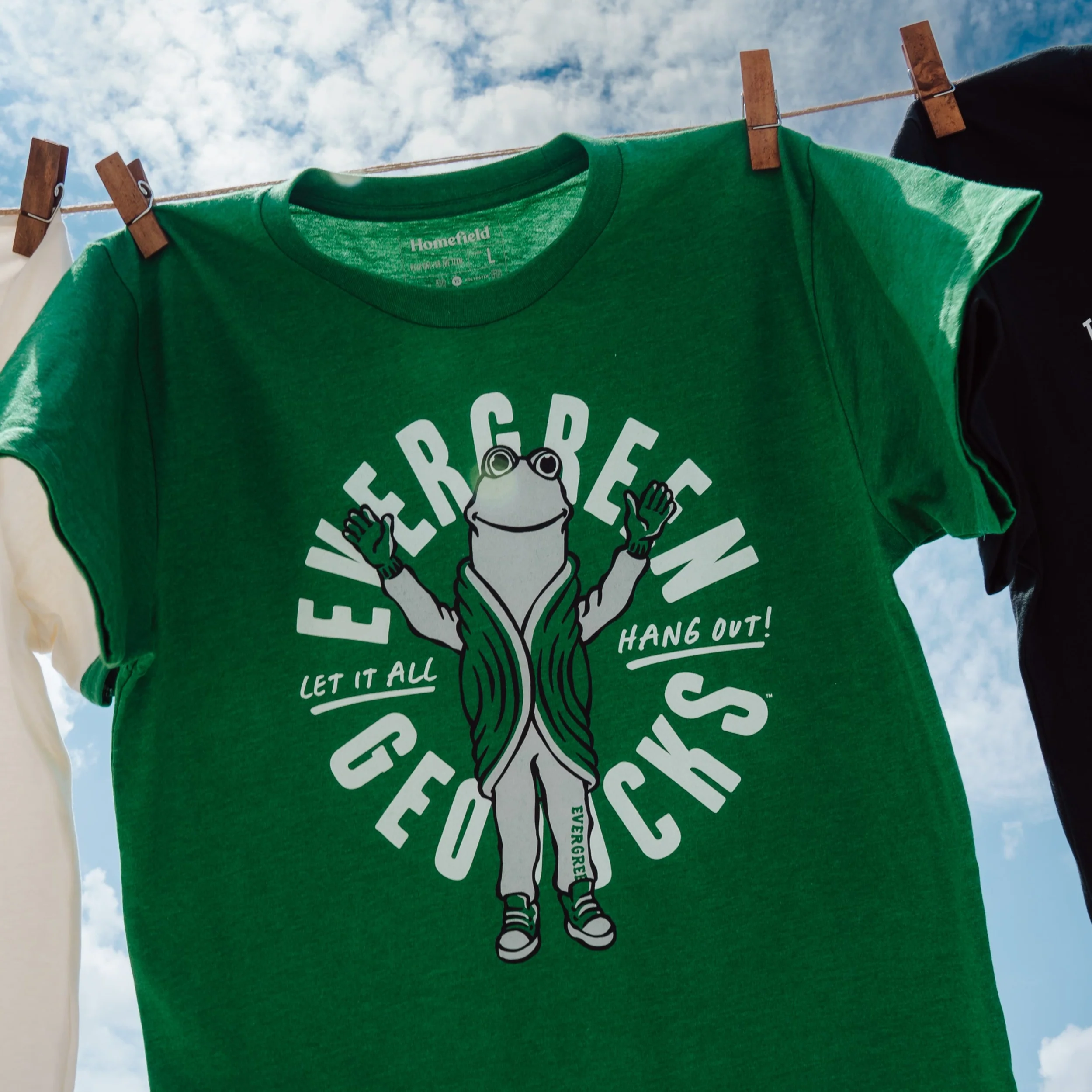The Evergreen State College Geoducks "Let It All Hang Out" Tee - Image 2