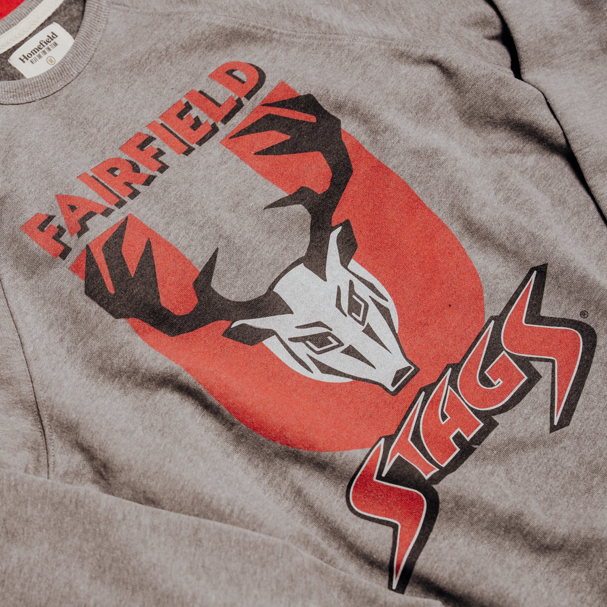 Fairfield Stags 1990s Logo Crewneck - Image 2
