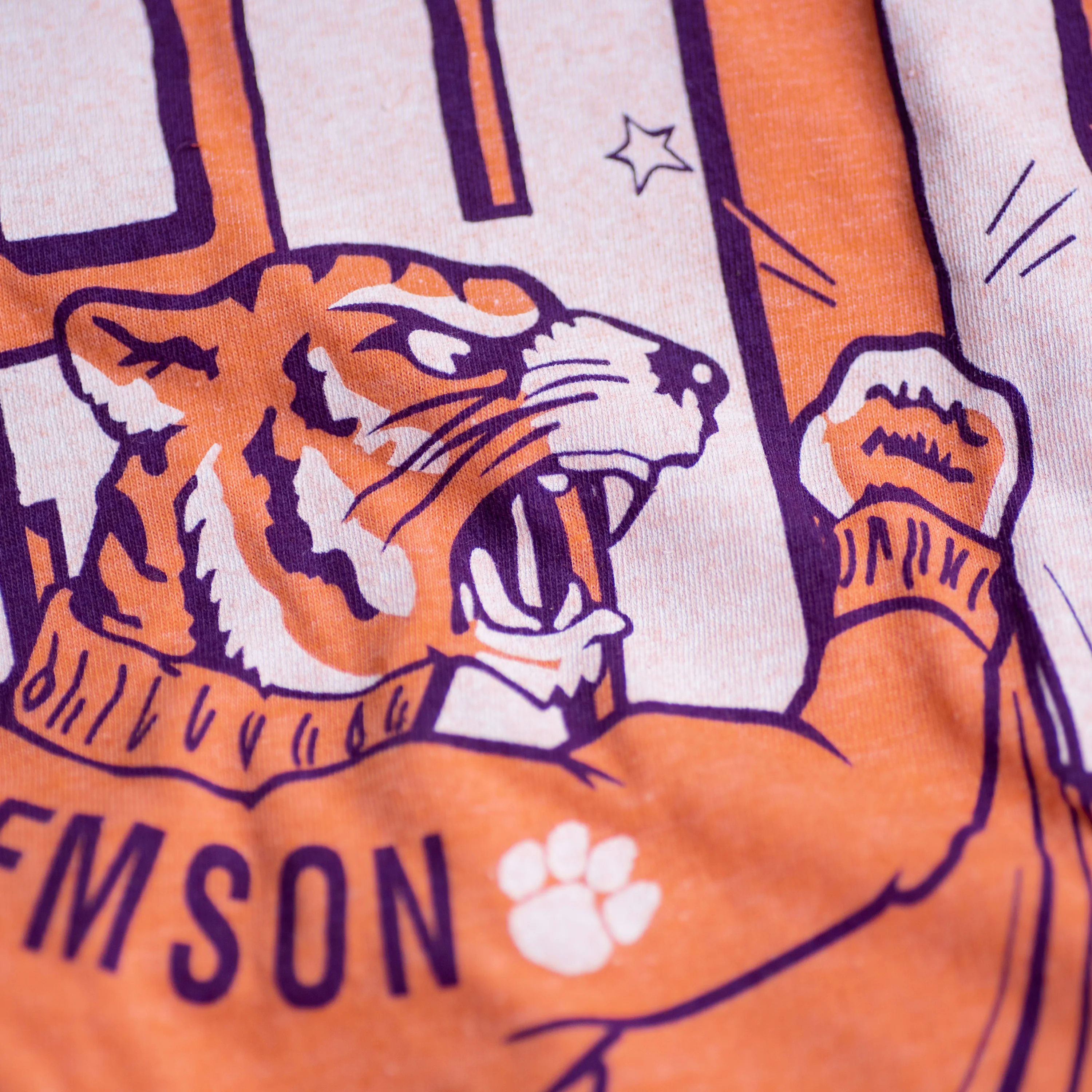 Fight Clemson Tigers Tee - Image 2