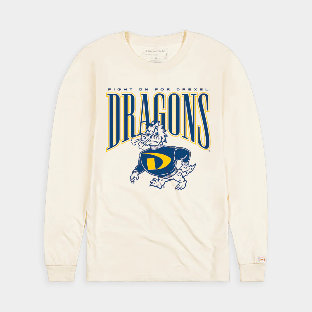 "Fight On for Drexel" Vintage Long Sleeve