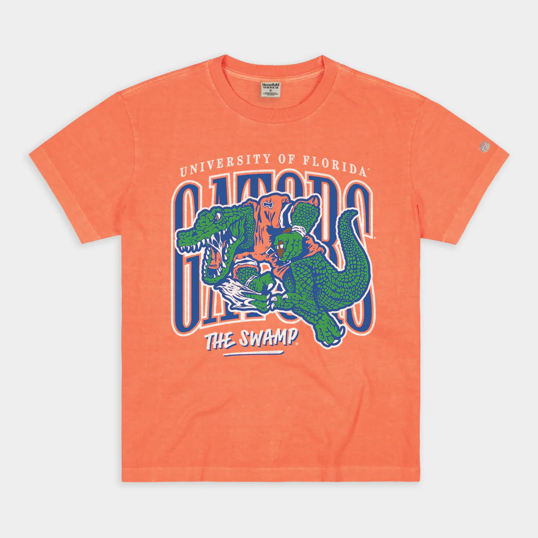 Florida Gators Football "The Swamp" Vintage Heavyweight Tee