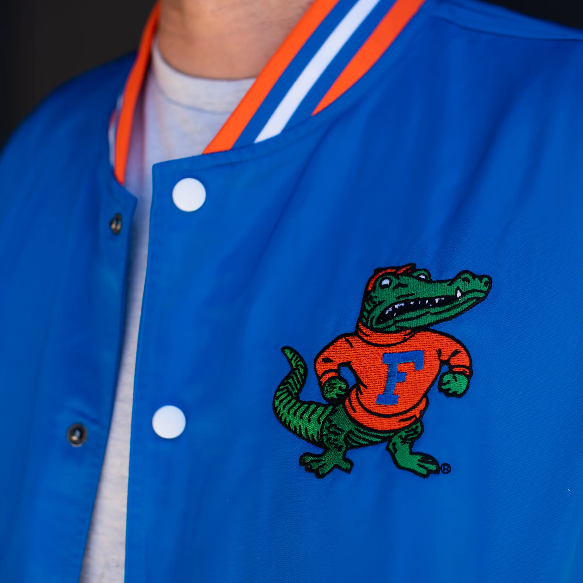 Florida Gators Retro Bomber Jacket - Image 4