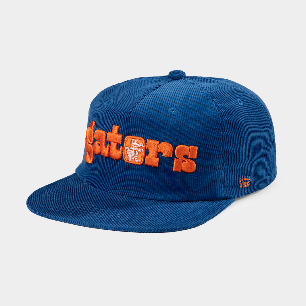 Florida Gators Retro Gator Wordmark Corduroy Hat