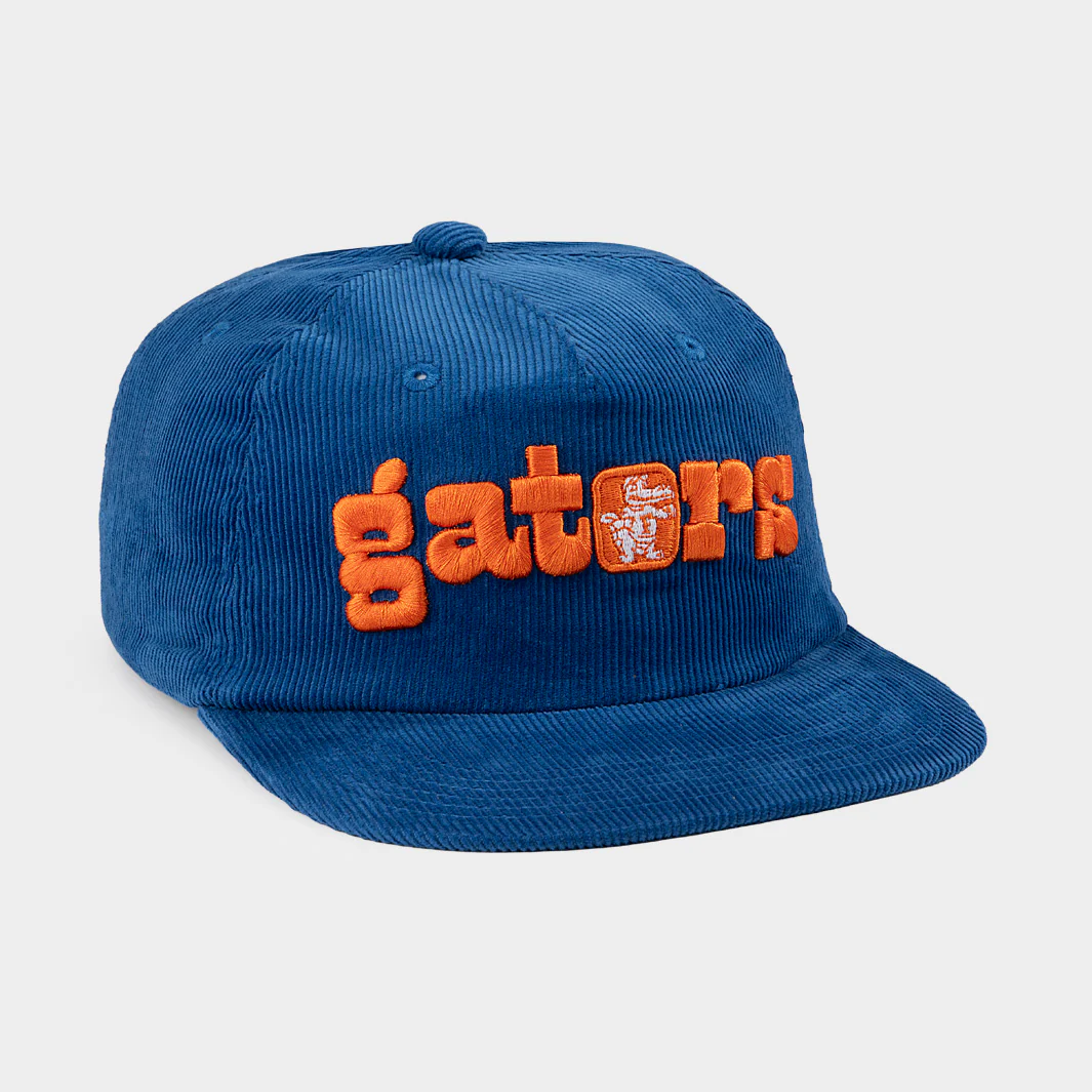 Florida Gators Retro Gator Wordmark Corduroy Hat - Image 2