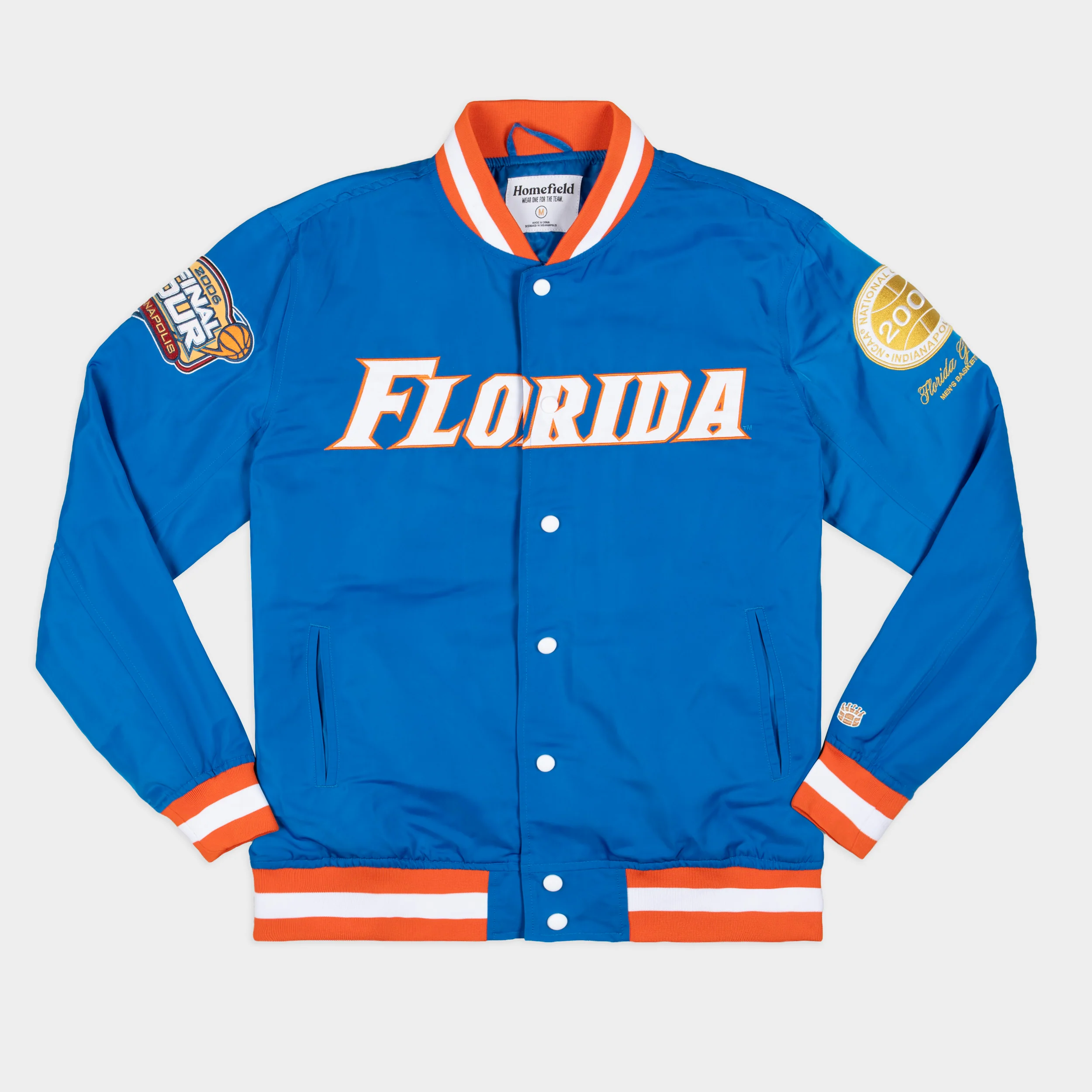 Florida Men's Basketball 2006 National Champs Bomber Jacket