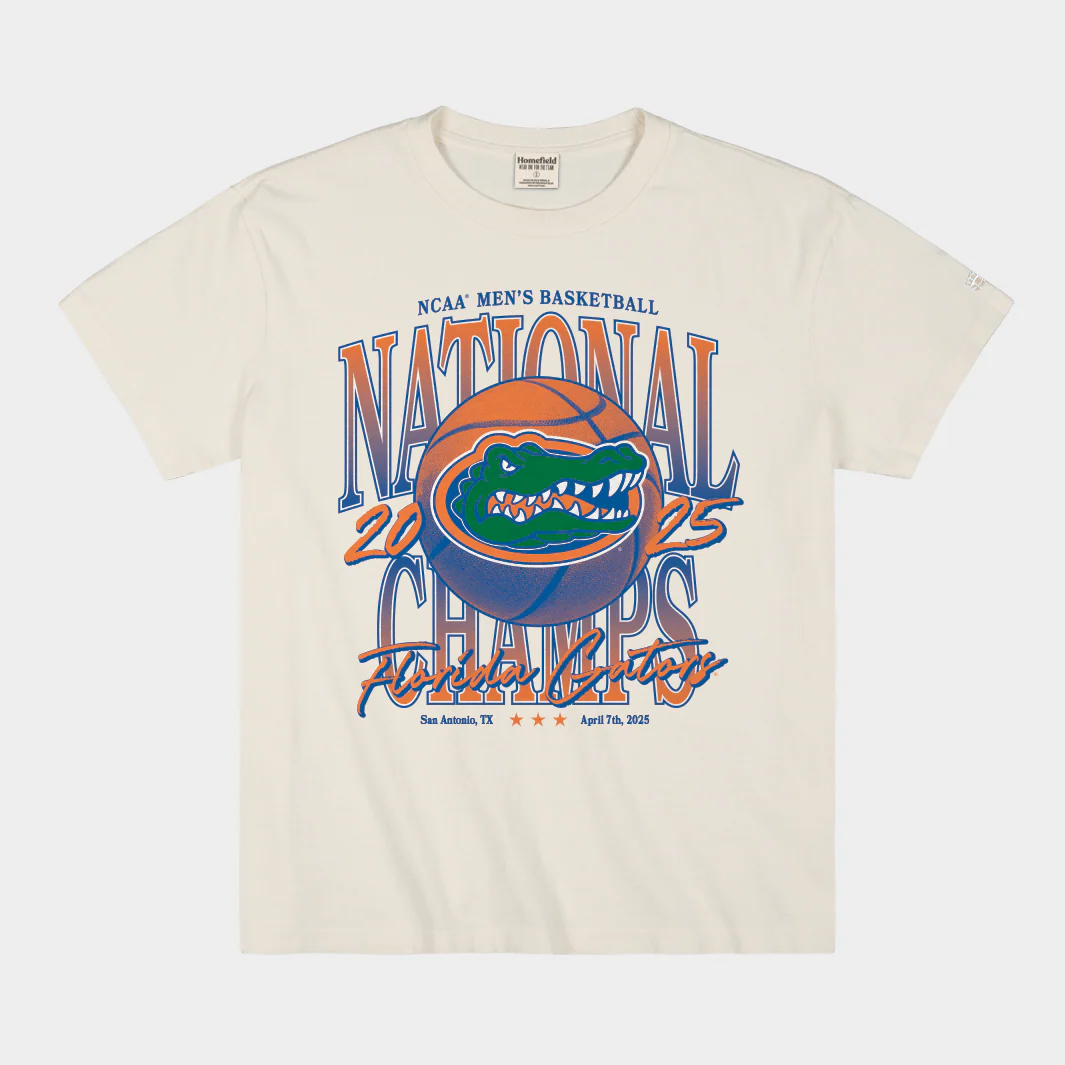 Florida Men's Basketball 2025 National Champs Heavyweight Tee
