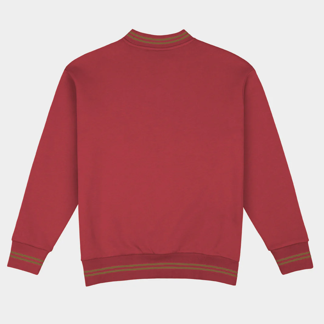 Florida State Football Embroidered Tri-Stripe Crewneck - Image 2