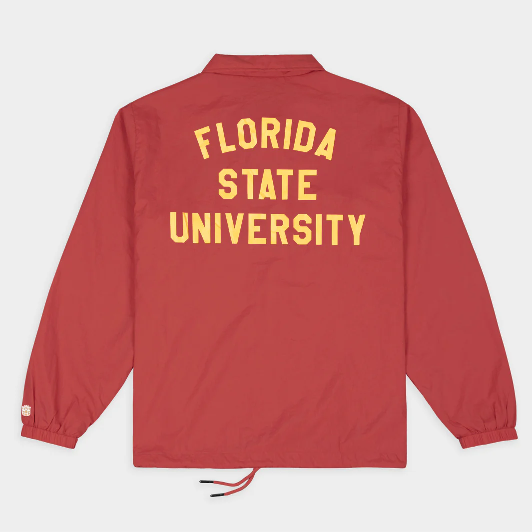 Florida State Seminoles Football Helmet Coaches Jacket - Image 2
