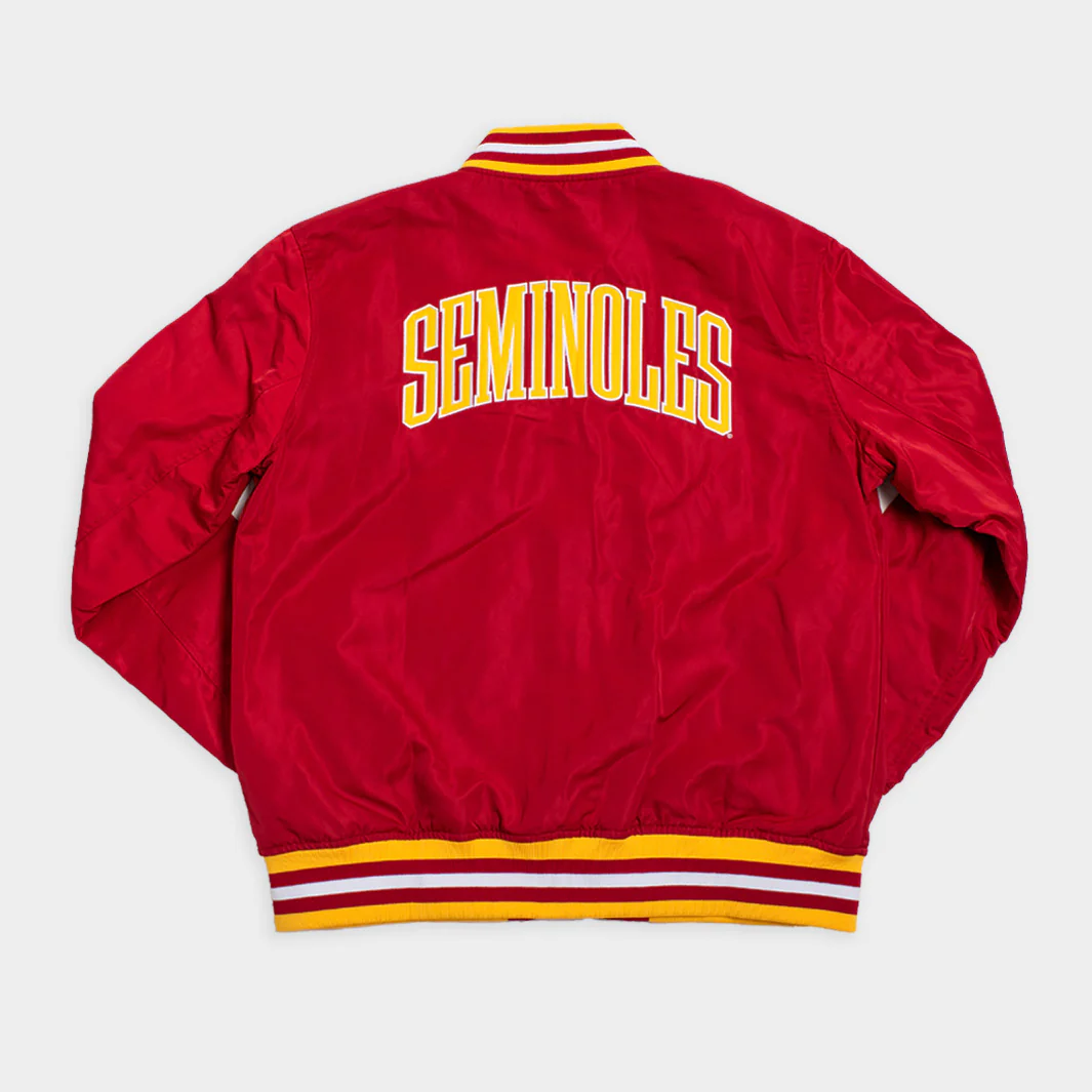 Florida State Seminoles Vintage Logo Bomber Jacket - Image 2