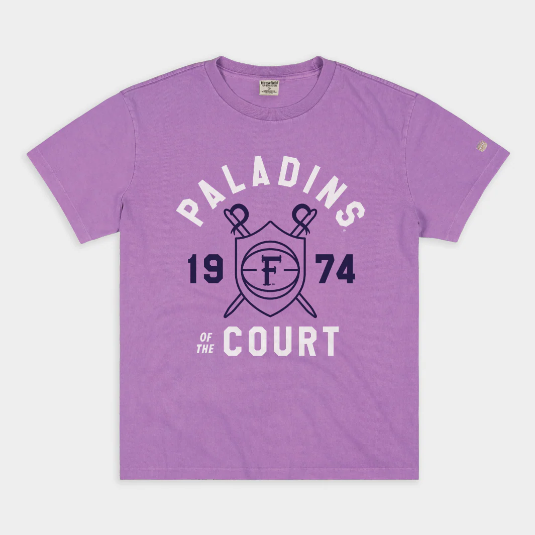 Furman Paladins of the Court Vintage Heavyweight Tee