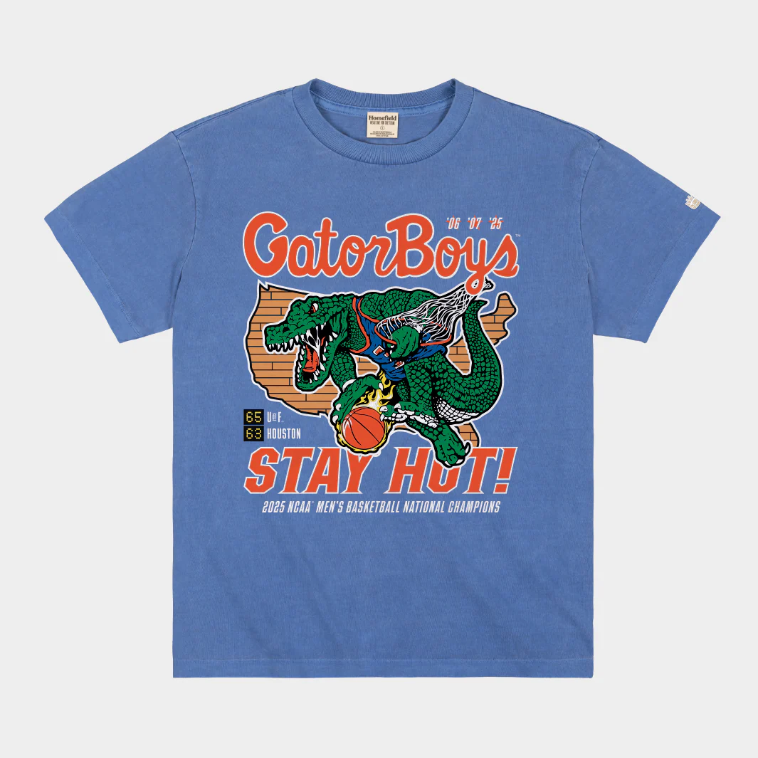 Florida Basketball 2025 "Gator Boys Stay Hot" Heavyweight Tee