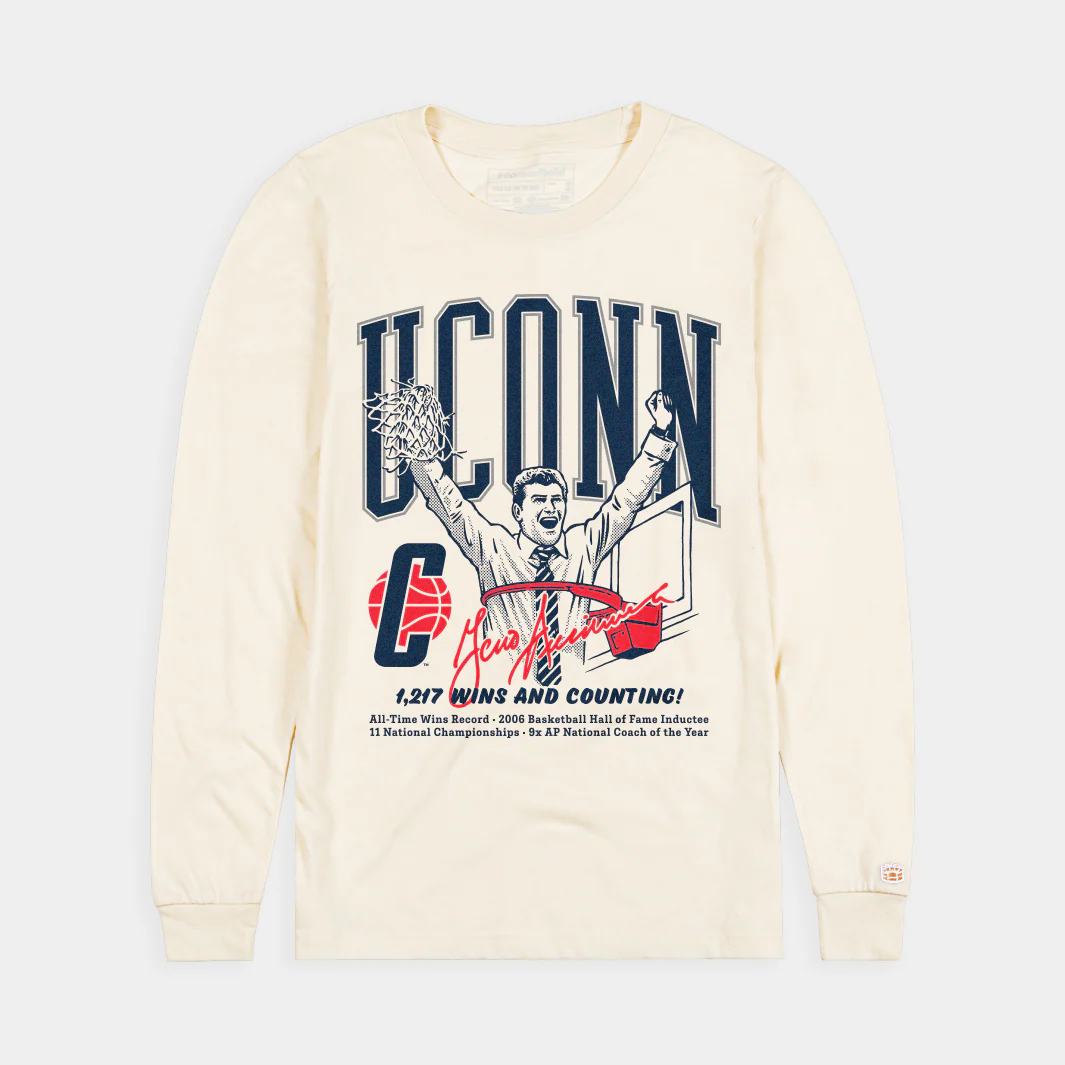 Geno Auriemma Win Record Long Sleeve