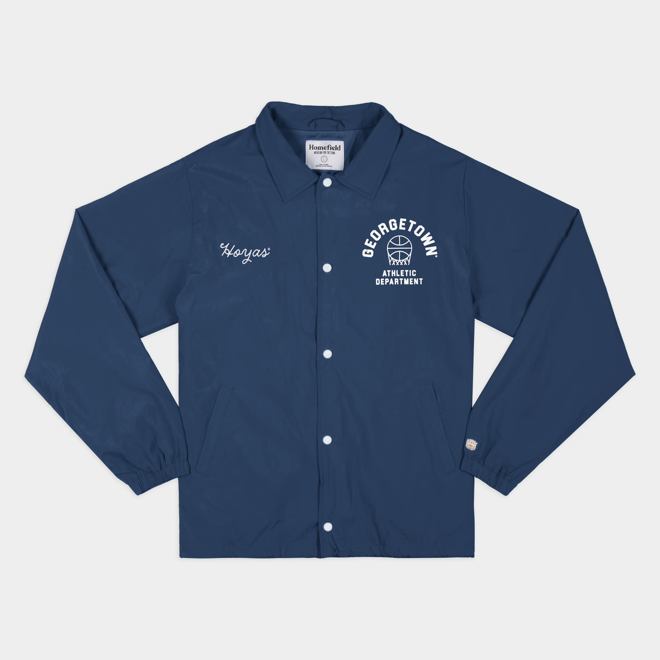 Georgetown Hoyas Basketball 1970s Coaches Jacket