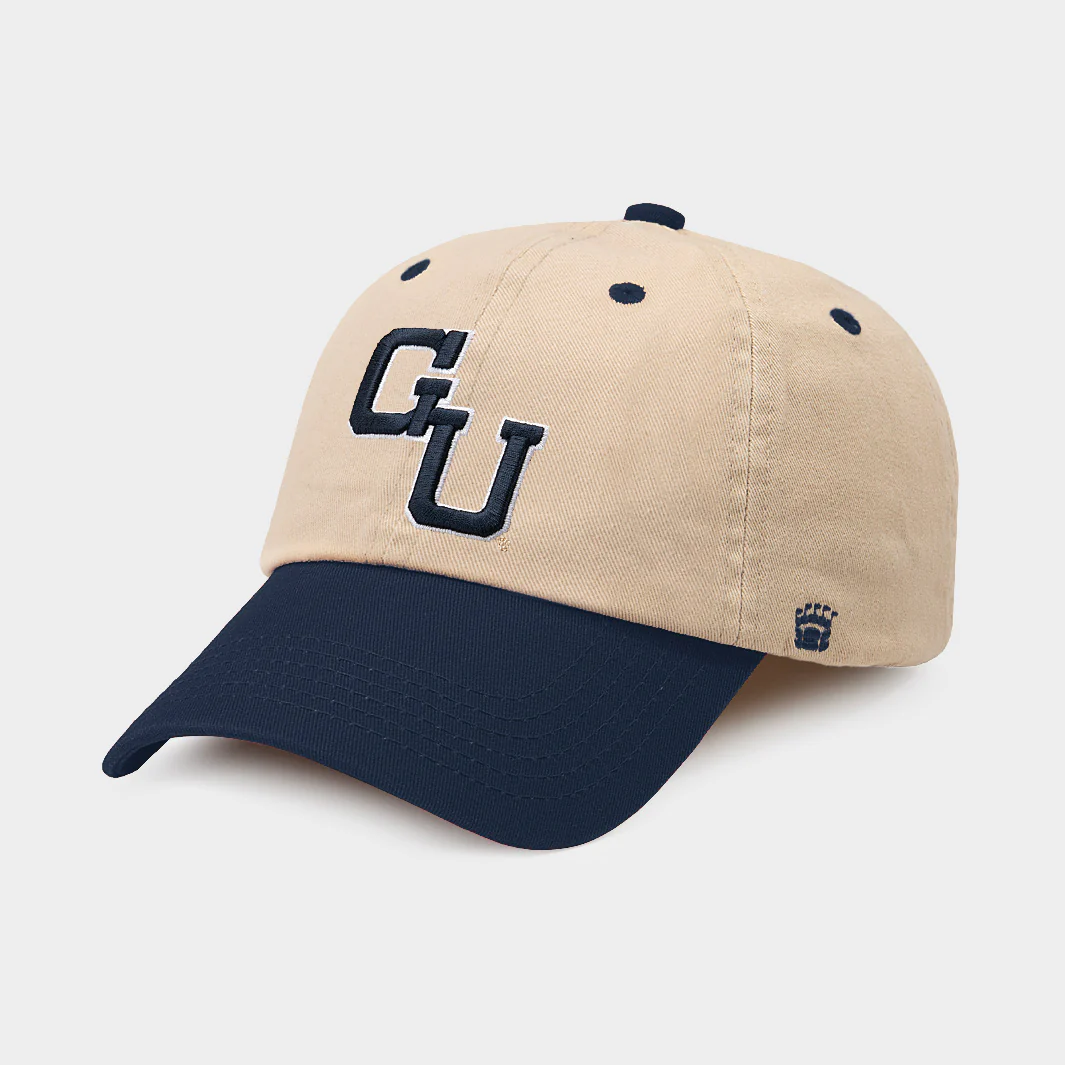 Georgetown Hoyas Vintage "GU" Two-Tone Dad Hat