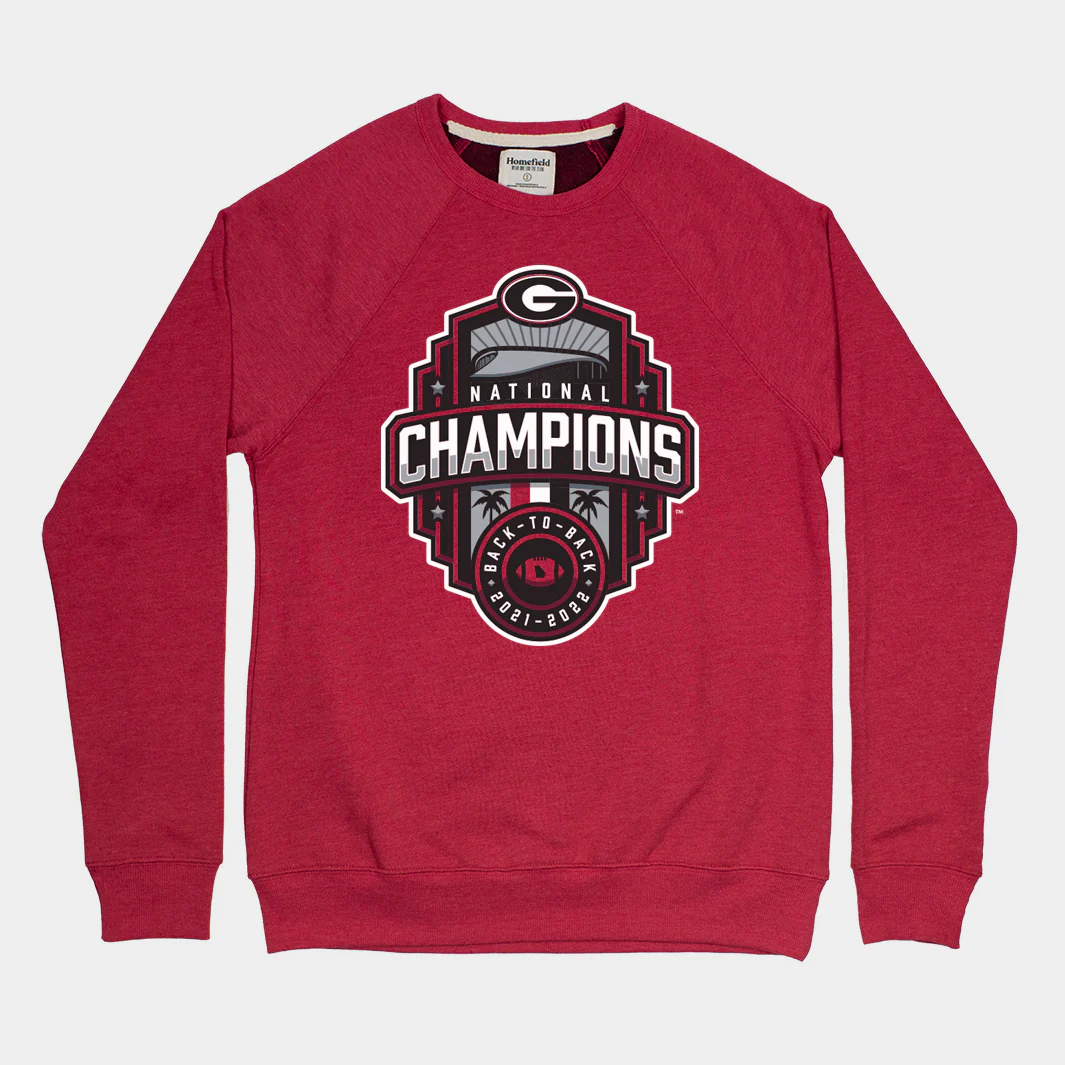 Georgia 2022 National Champions Crewneck