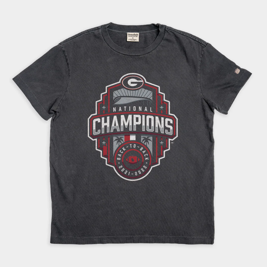 Georgia 2022 National Champions Heavyweight Tee