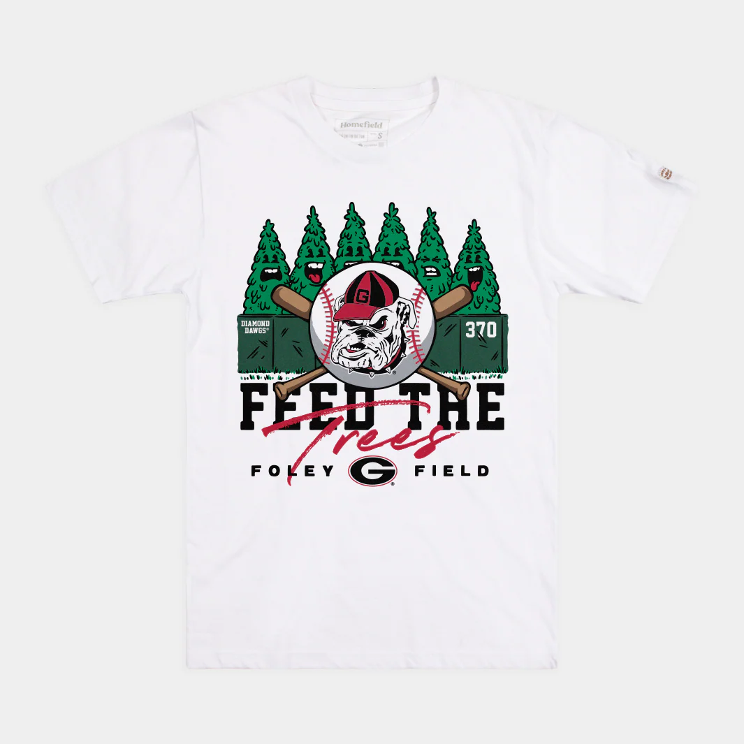 Georgia Baseball "Feed The Trees" Tee
