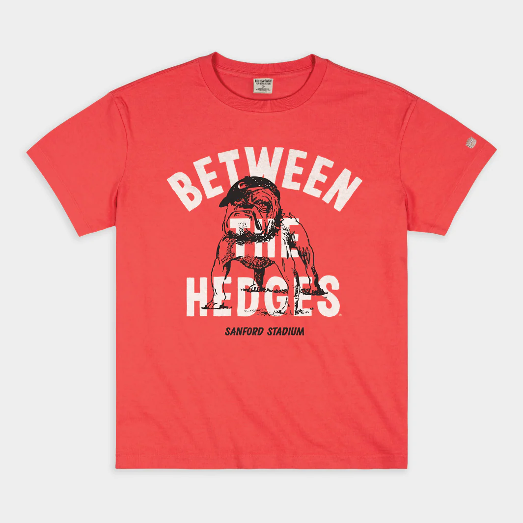 Georgia Between the Hedges Vintage Heavyweight Tee