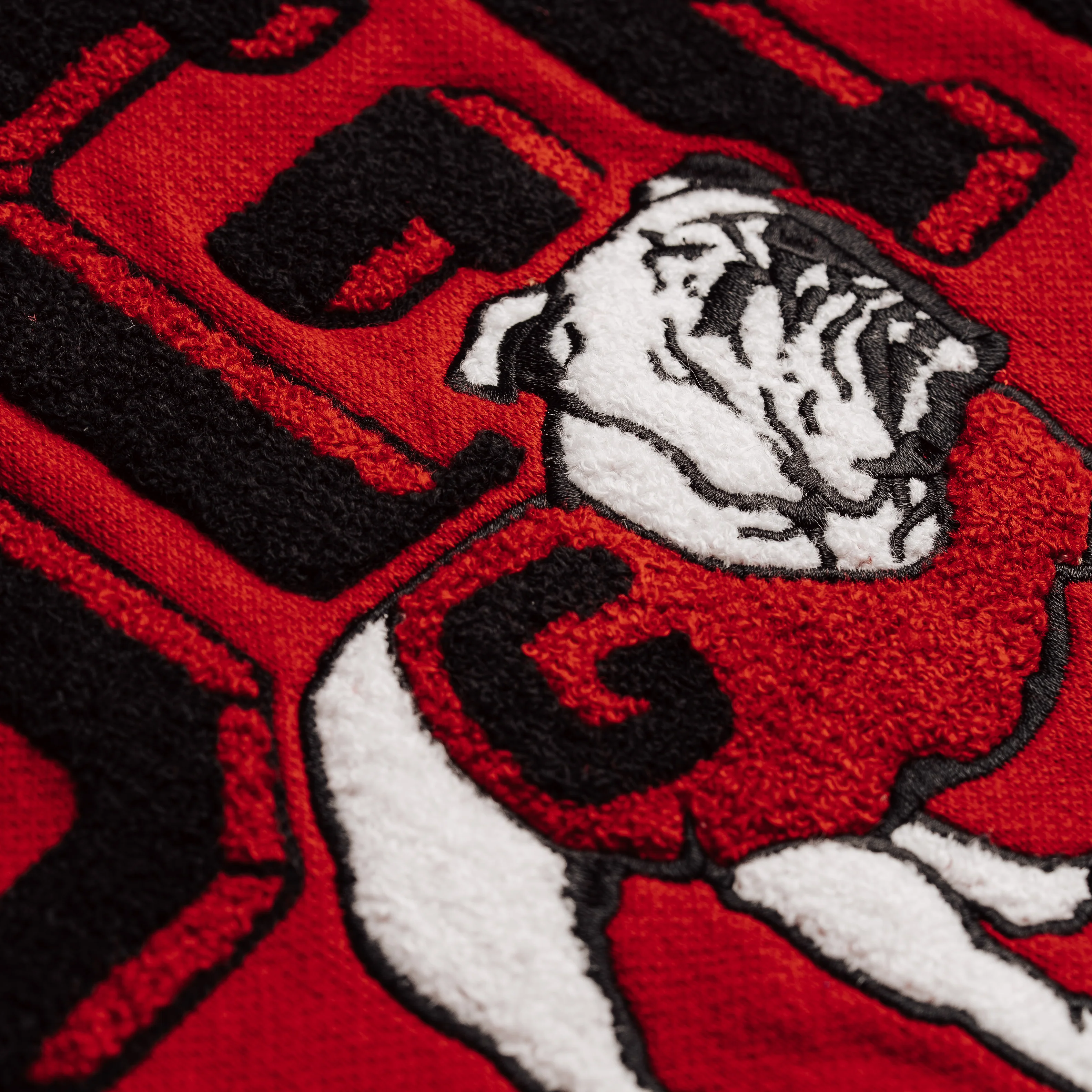 Georgia Bulldogs Retro Logo Patch Sweater - Image 2