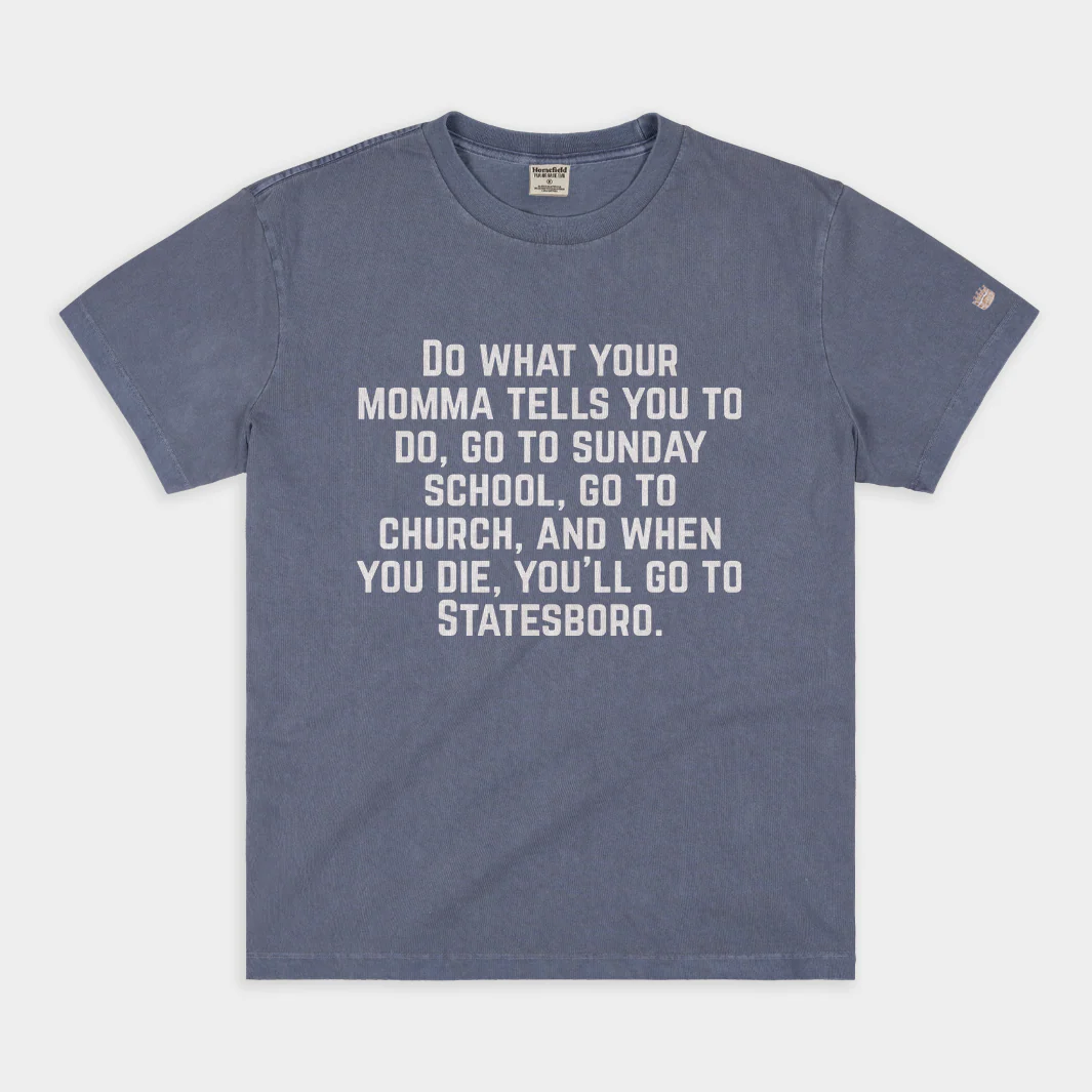 Georgia Southern Erk Russell Quote Vintage Heavyweight Tee