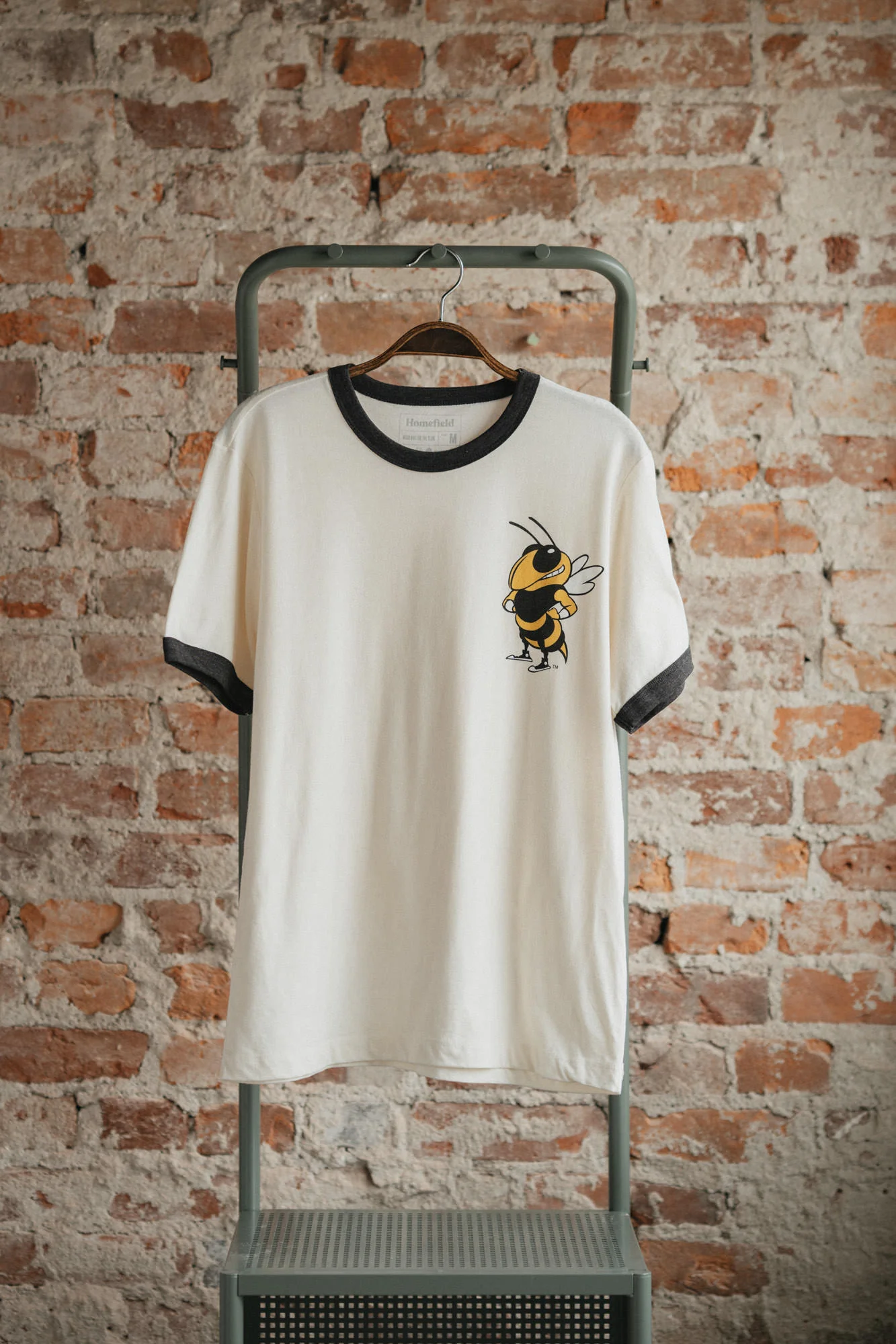 Georgia Tech Buzz Retro Ringer Tee - Image 2