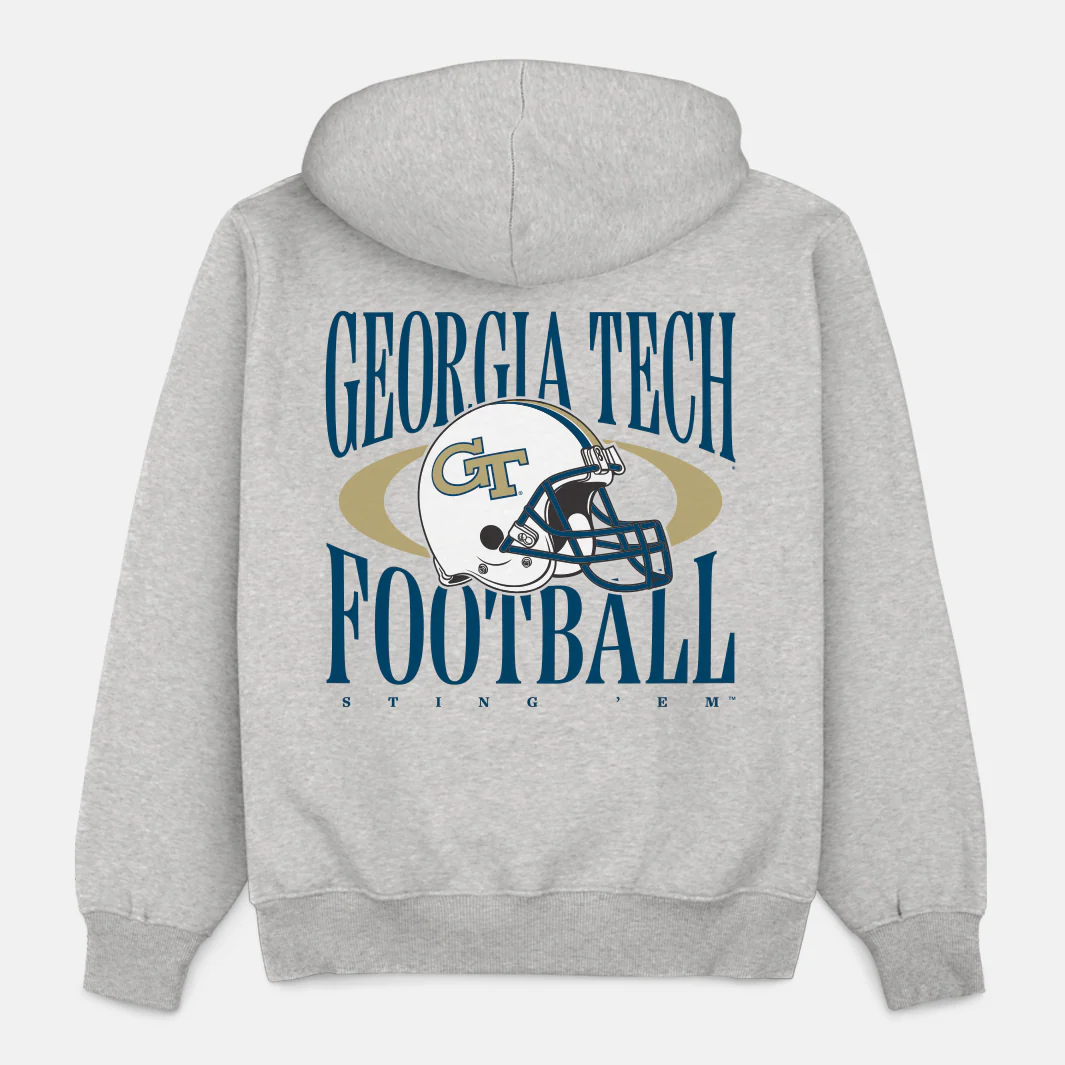 Georgia Tech Football Kickoff Heavyweight Hoodie - Image 2