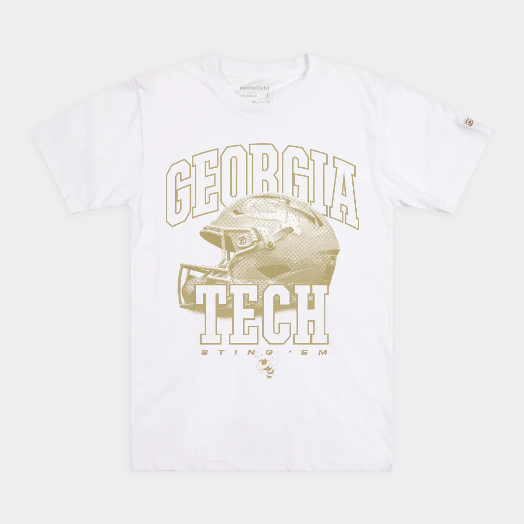 Georgia Tech Football "Sting 'Em" Helmet Tee