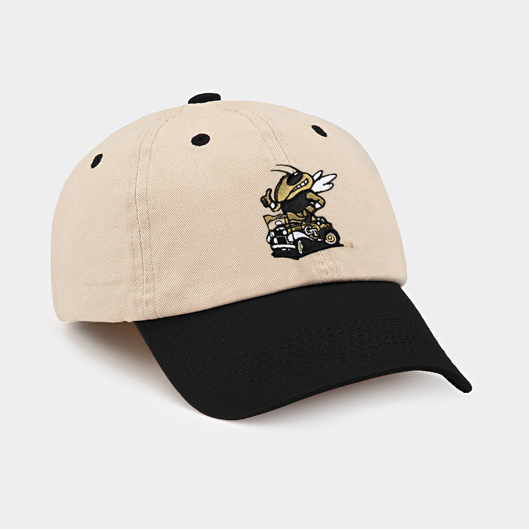 Georgia Tech Retro Buzz Two-Tone Dad Hat - Image 2