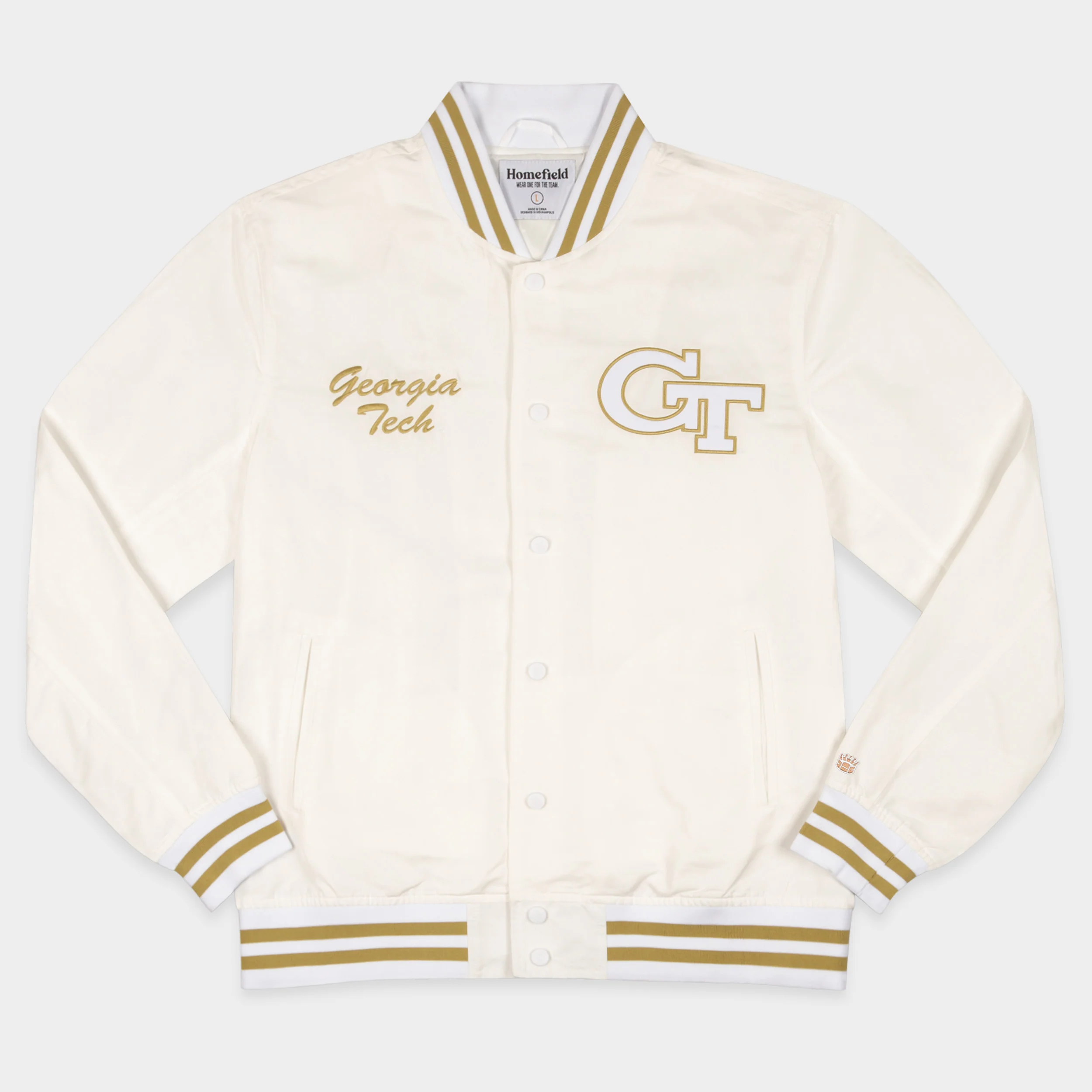 Georgia Tech Whiteout Bomber Jacket