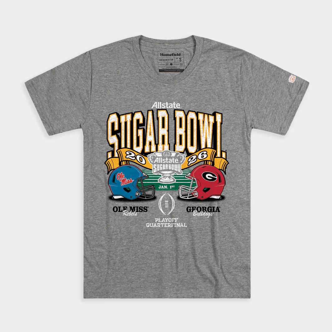 Georgia vs. Ole Miss 2026 Sugar Bowl Tee