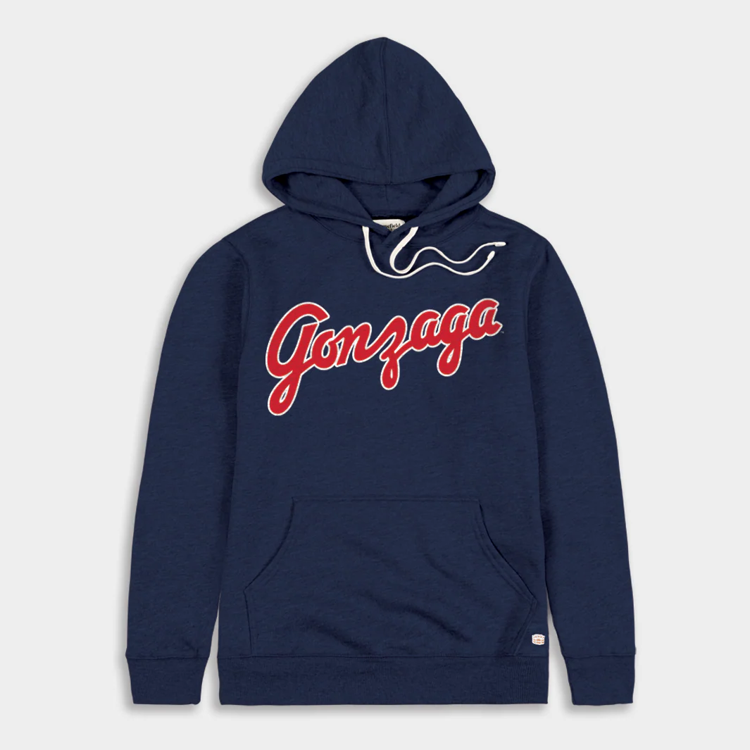 Gonzaga Bulldogs Retro Script Hoodie