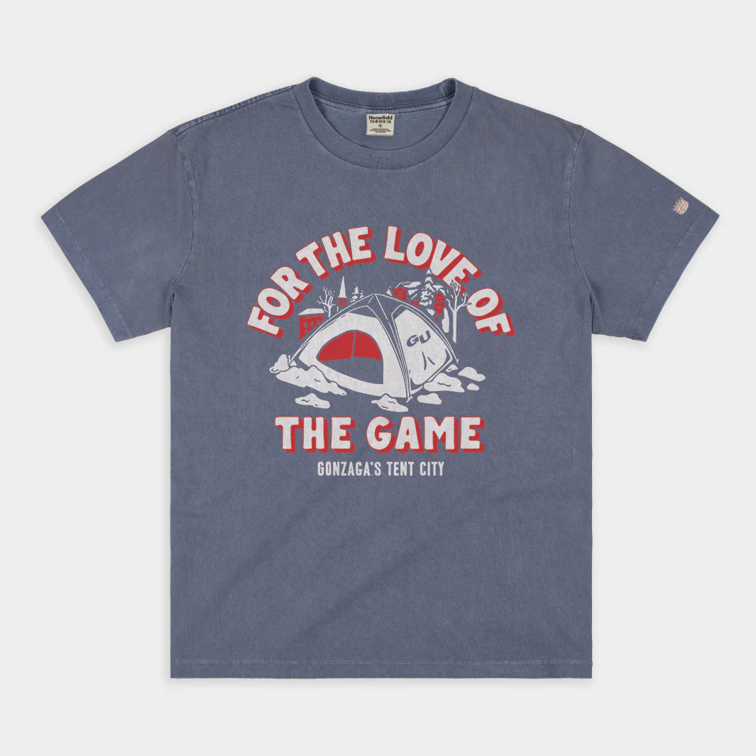 Gonzaga Tenting Season Vintage Heavyweight Tee