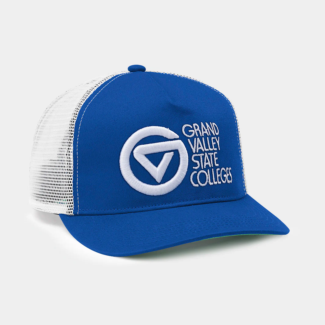 Grand Valley State Retro Logo Trucker Hat - Image 2
