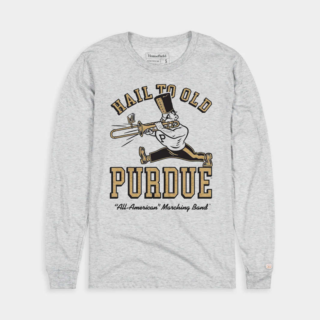 "Hail to Old Purdue" All-American Band Long Sleeve