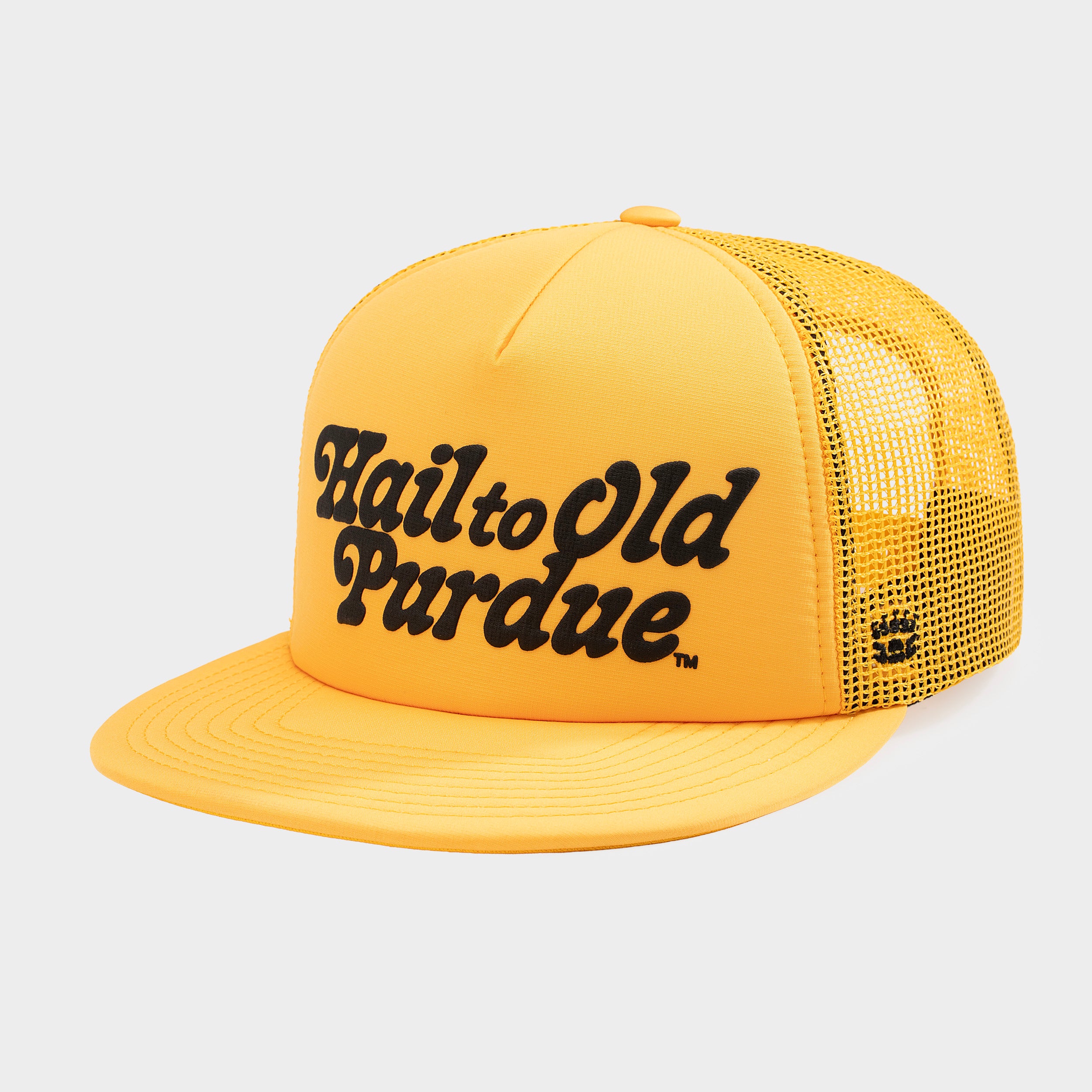 "Hail to Old Purdue" Puff Ink Trucker Hat