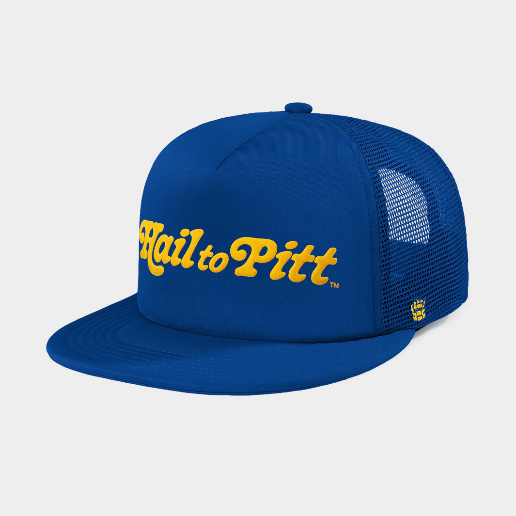 "Hail to Pitt" Puff Ink Trucker Hat