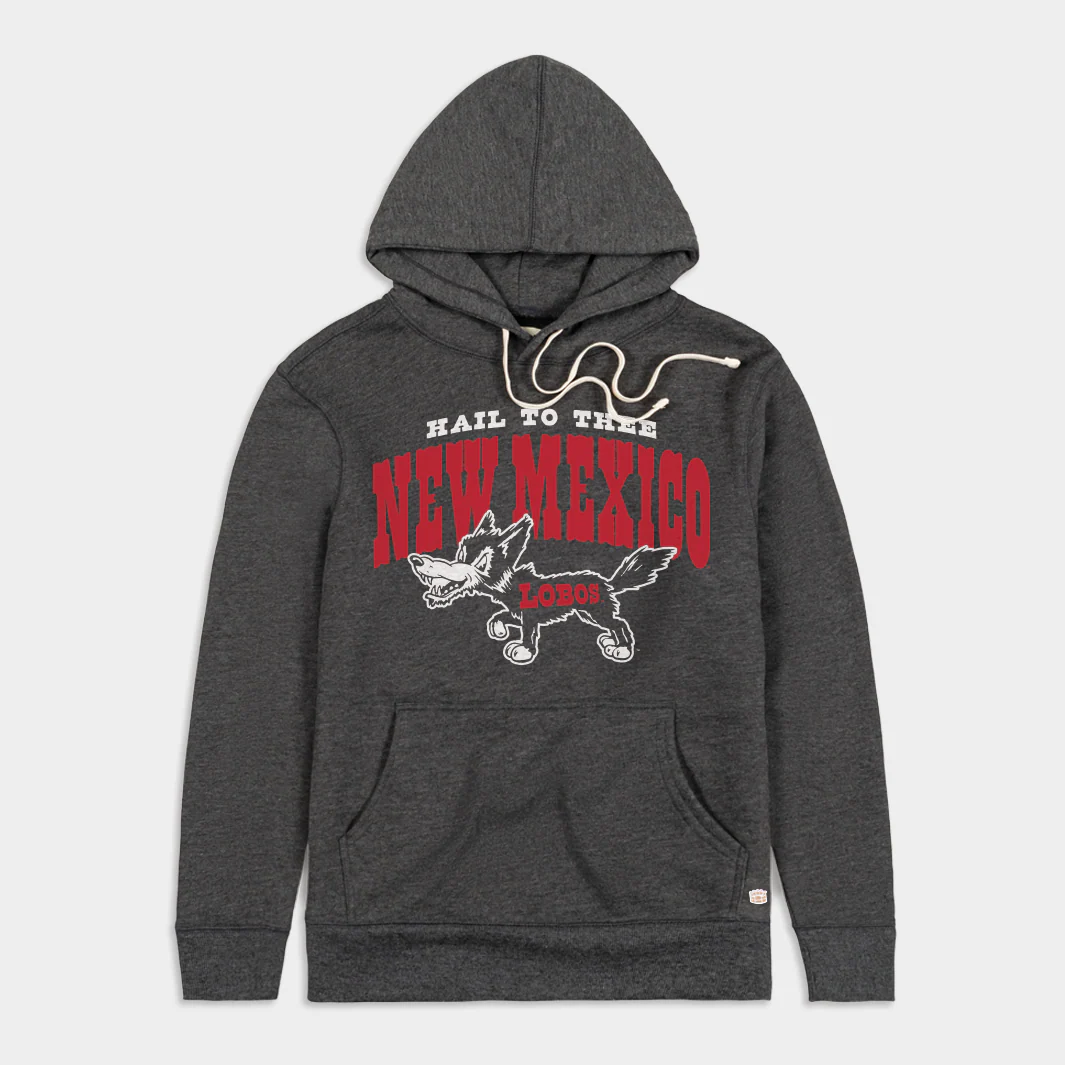 "Hail to Thee" UNM Lobos Vintage Hoodie