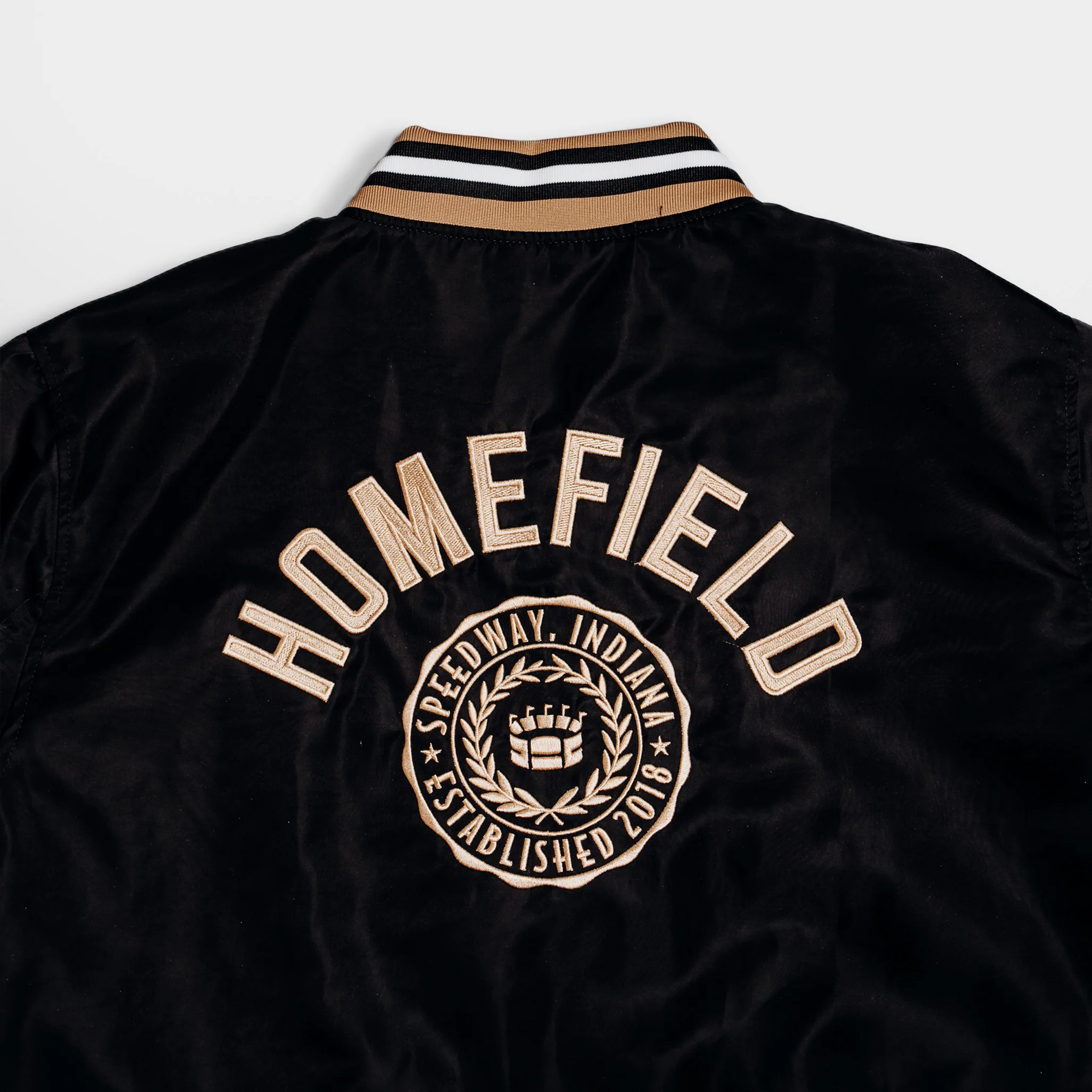 Homefield Brand Vintage-Inspired Bomber Jacket - Image 6