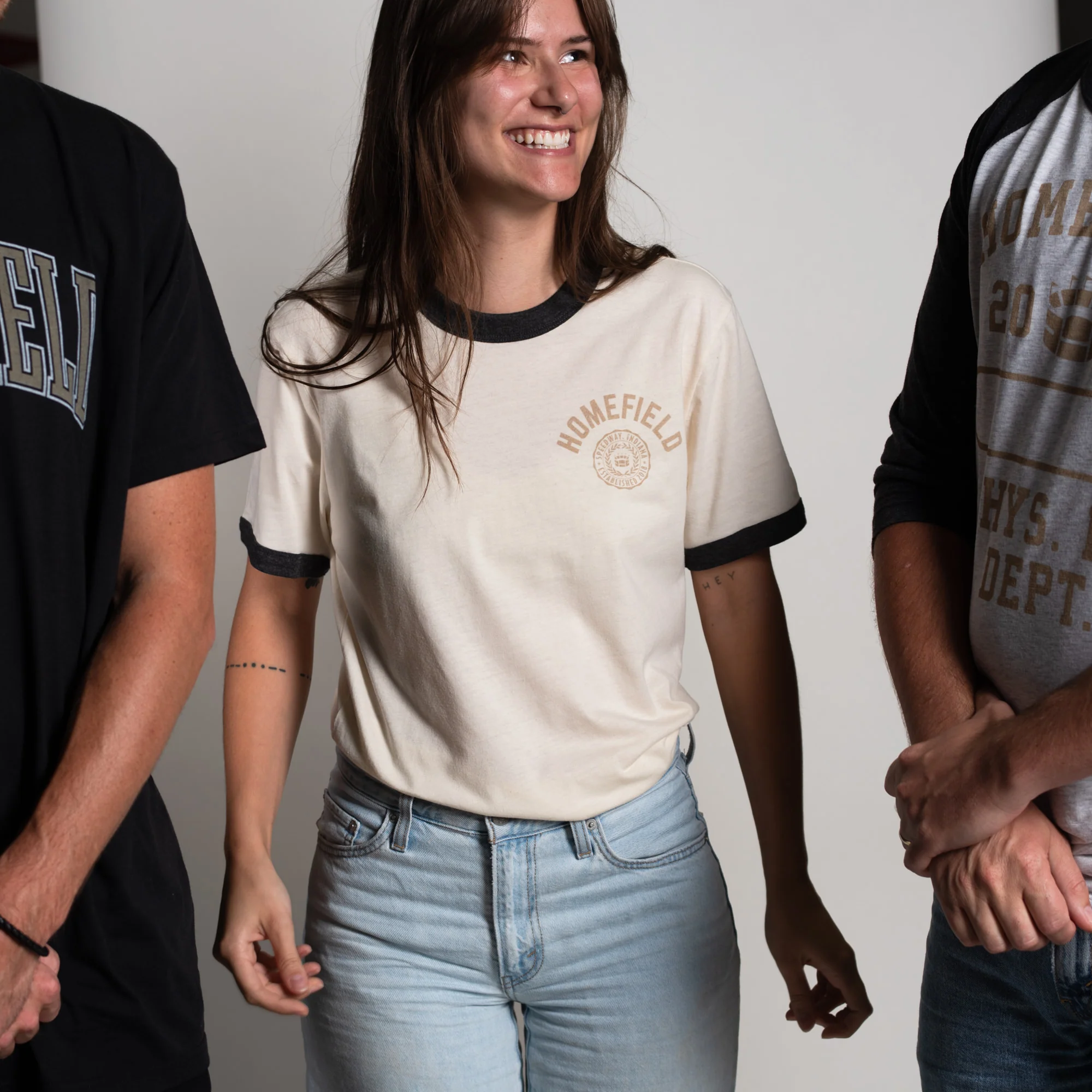 Homefield Vintage-Inspired Seal Ringer Tee - Image 2